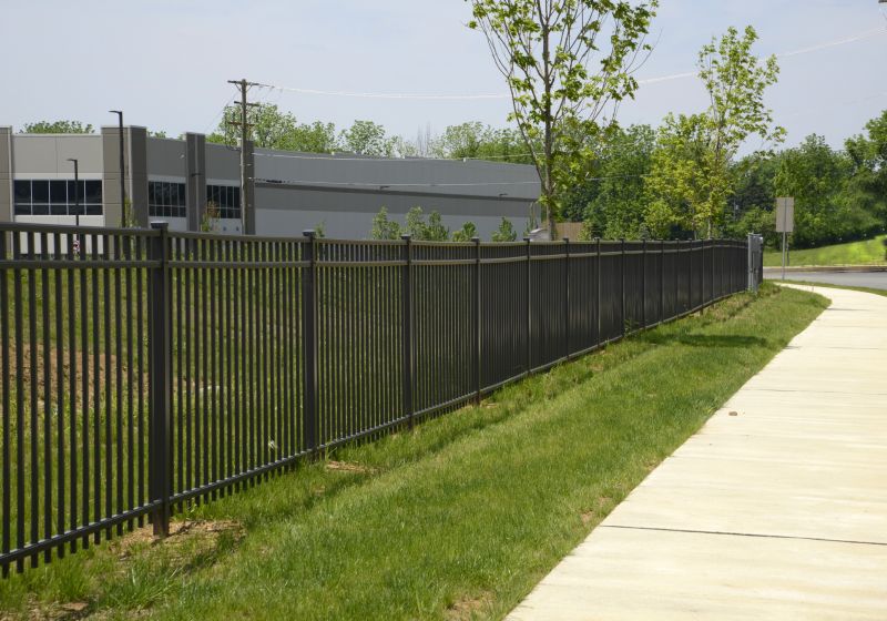Commercial Fence Painting